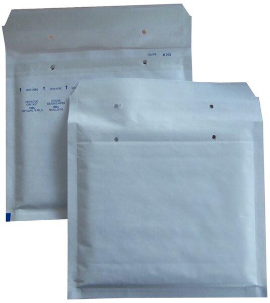 Luftpolstertasche CD. weiß Innenmaß 175x200mm