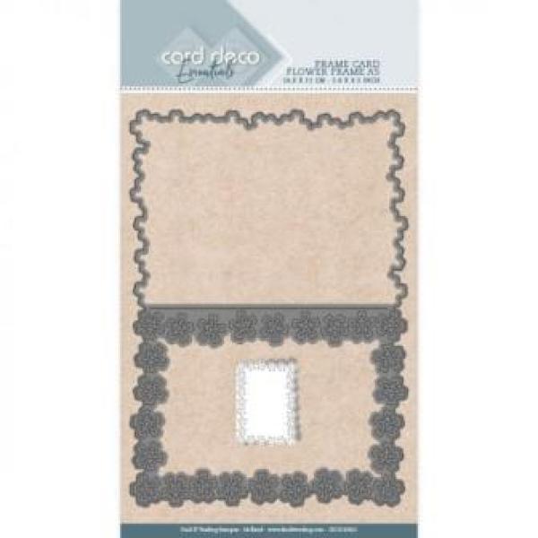 Card Deco Essentials Frame Dies - Flower Frame A5