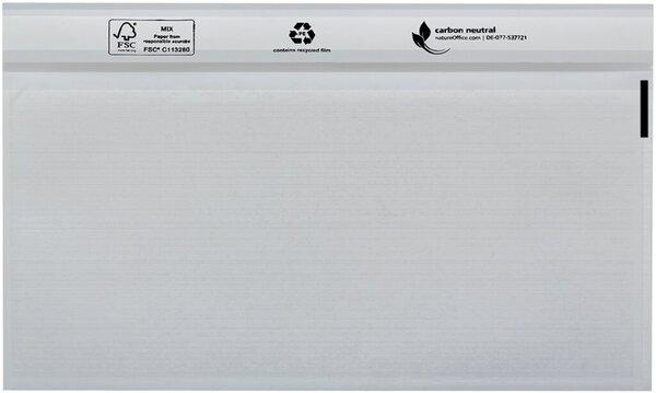 UNIPACK Begleitpapiertasche DIN Lang, ohne Druck, transparent