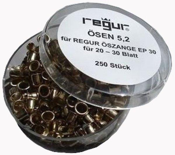Regur Ösen 5,2 für 20-30 Blatt für Ösenzange EP30