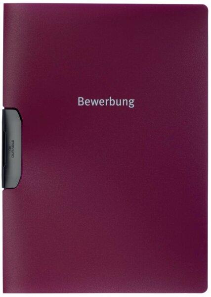 Bewerbungsmappe DURASWING job mit Audruck "BEWERBUNG", A4,