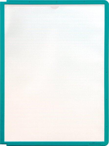 Sichttafel A4 PP grün mit Profilrahmen