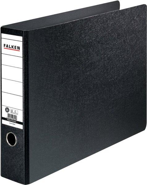 Ordner A3 quer Rückenbreite 75mm schwarz, ohne Schlitze