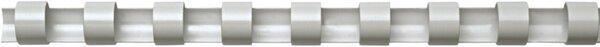 Plastikbinderücken 6 mm weiss für 2-25 Blatt