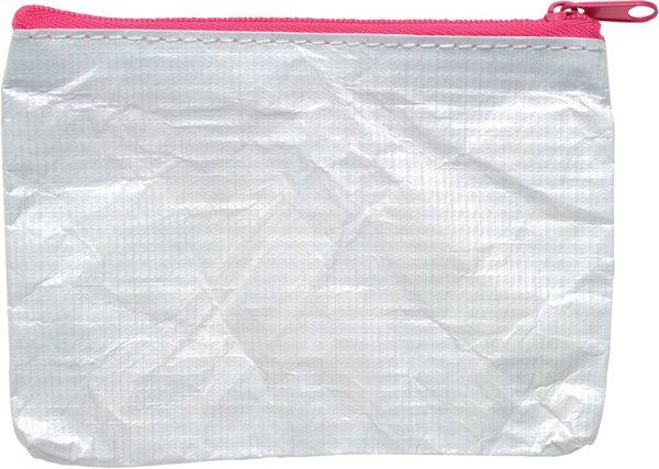 Reißverschluss-Beutel "Phat-Bag" A7 pink, mit Reißverschluss