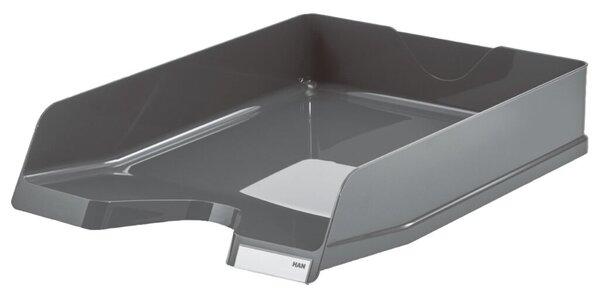 Briefablage VIVA A4/C4 dunkelgrau Hochglänzende elegante Optik