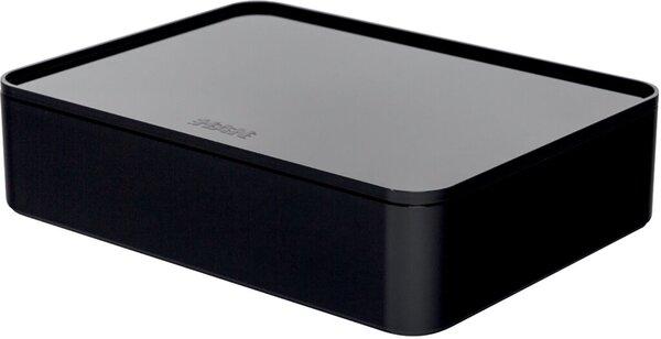 Smart-Organizer Allison, Innen- schale und Deckel, jet black