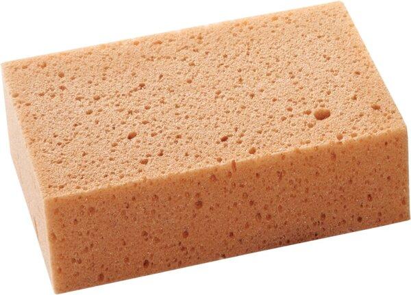 Tafelschwamm feinporig, braun Größe: 16x10x5cm