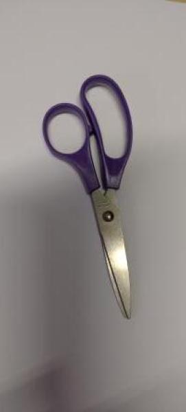 Schere 13 cm lila