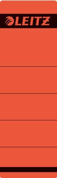 Rückenschild kurz/breit rot 10St.