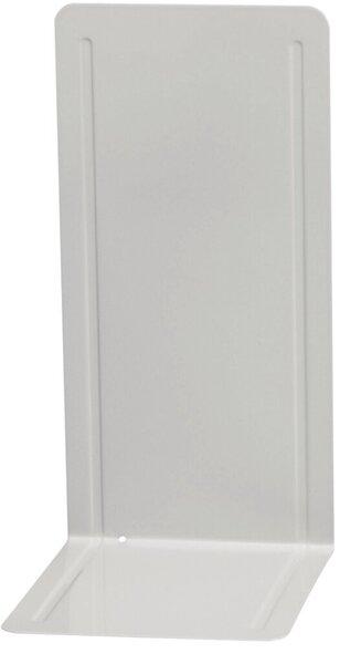 Buchstütze grau Metall 14x12x24cm Stück