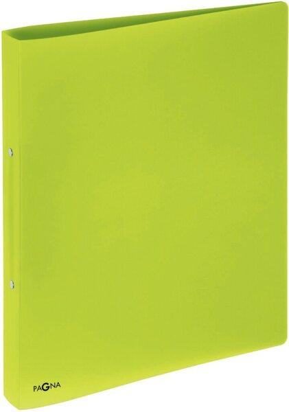 Ringbuch A4, 2 Ringe, 25 mm, PP, lindgrün