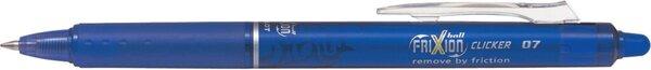 Radierbarer Tintenroller Frixion Clicker blau