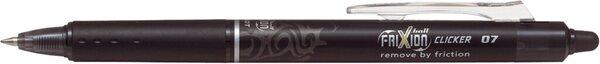 Radierbarer Tintenroller Frixion Clicker schwarz