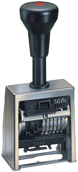 REINER B6 Paginierstempel, 6-stellig, Schriftgröße:4,5mm