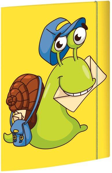 Postmappe Schneckenpost, A4, Gummizug Maße (BxH): 240 x 330 mm, Karton