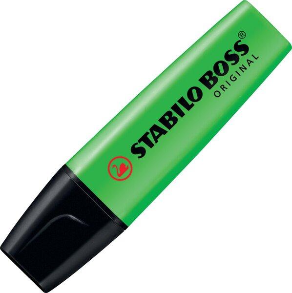Textmarker Stabilo Boss Original 2-5mm grün nachfüllbar