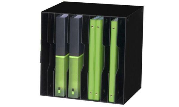 CEP Sortierbox CubiCep, 12 Fächer, schwarz (52535181)