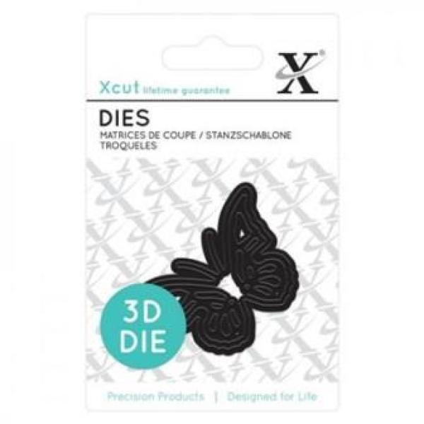 Mini-Stanzschablonen (1Stk) - 3D-Schmetterling