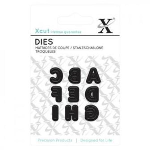 Mini-Stanzschablonen (9Stk) - Alphabet 1