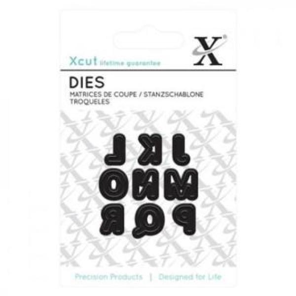 Mini-Stanzschablonen (9Stk) - Alphabet 2