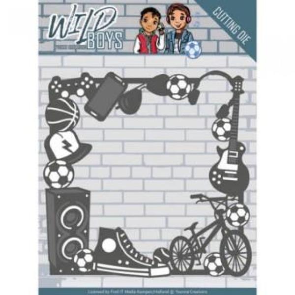 Gadget Frame - Wild Boys - Snijmal - Yvonne Creations
