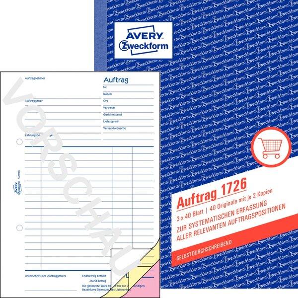 Auftrag A5 SD 3 x 40Blatt