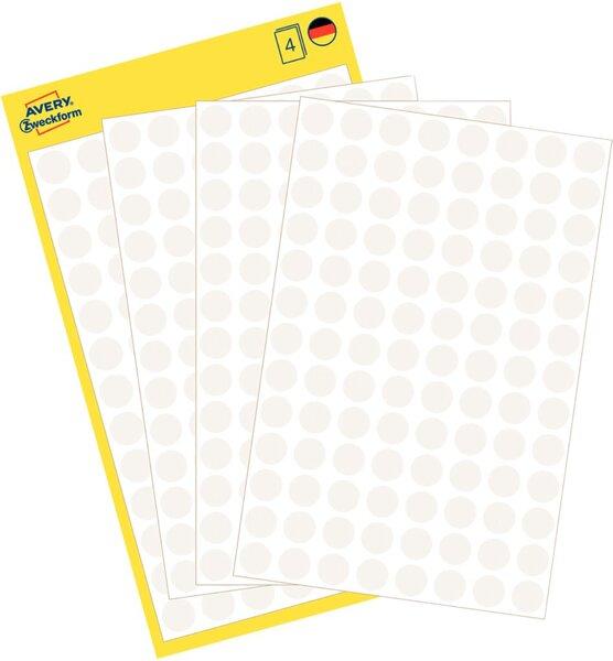 Markierungspunkte, weiß, 8mm