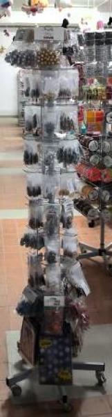 Verkaufsdisplay groß  60 Haken - leer