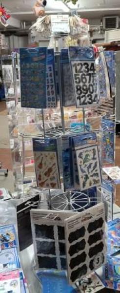 Tischständer mit 18 Haken  leer