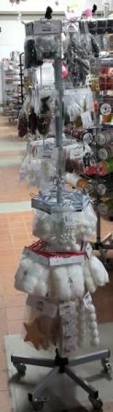 Verkaufsdisplay groß  36 Haken - leer