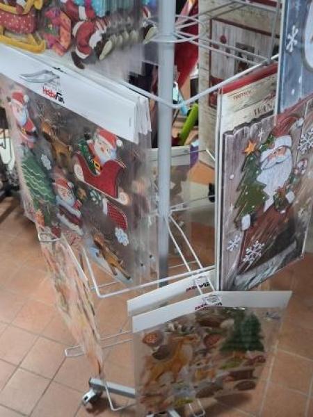 XXL-Sticker-Display mit 16 Haken - leer